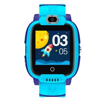 Ceas inteligent Smartwatch Canyon Kids Jondy KW-44, Ecran IPS 1.4inch, Bluetooth, Camera 0.3MP, GPS, 4G, Waterproof IP67 (Albastru)