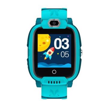 Ceas inteligent Smartwatch Canyon Kids Jondy KW-44, Ecran IPS 1.4inch, Bluetooth, Camera 0.3MP, GPS, 4G, Waterproof IP67 (Verde)