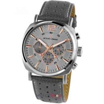 Ceas Jacques Lemans Lugano 1-1645.1L Chronograph de firma original