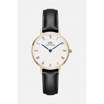 Daniel Wellington ceas femei, culoarea negru ieftin