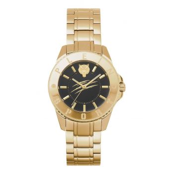 PLEIN SPORT ceas femei, culoarea auriu de firma original