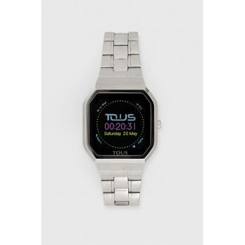 Tous smartwatch femei, culoarea argintiu de firma original