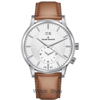 Ceas Claude Bernard Classic 2nd Time Zone 62007-3-AIN