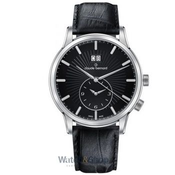 Ceas Claude Bernard Classic 2nd Time Zone 62007-3-NIN