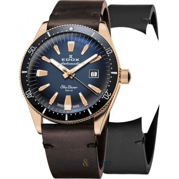 Ceas Edox Skydiver 80126-BRN-BUIDR Automatic la reducere