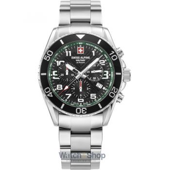 Ceas Swiss Alpine Military Raptor 7029.9134 Cronograf de firma original