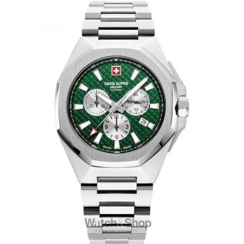 Ceas Swiss Alpine Military Typhoon 7005.9134 Cronograf de firma original