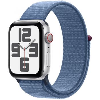 Apple Smartwatch Apple Watch SE 2 (2023) Aluminium, 1.78inch, 4G, Curea Nylon, Winter Blue Sport Loop de firma original