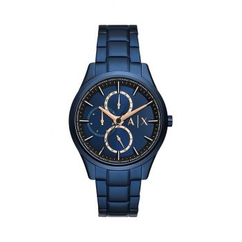 Armani Exchange ceas barbati, culoarea albastru marin de firma original