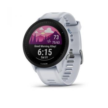 Ceas activity tracker Garmin Forerunner 955, Ecran 1.3inch, GPS, 32GB Flash, Waterproof 5 ATM (Alb) ieftina