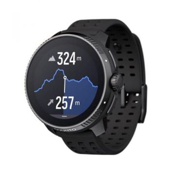 Ceas activity tracker Suunto RACE All, AMOLED, GPS, Bluetooth, Alerte meteo, HRV, Waterproof 100m (Negru) ieftina