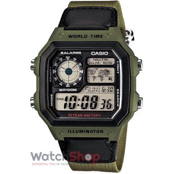 Ceas Casio COLLECTION AE-1200WHB-3B de firma original