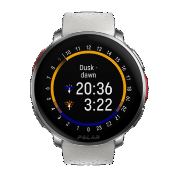 Ceas smartwatch Polar Vantage V3, ecran 1.39inch AMOLED, bratara silicon, Bluetooth (Alb) de firma originala