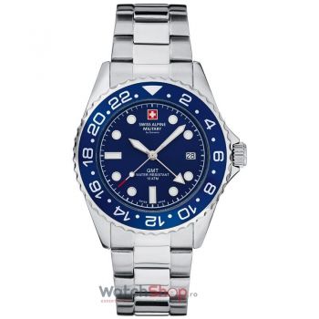 Ceas Swiss Alpine Military 7052.1135 GMT Diver de firma original