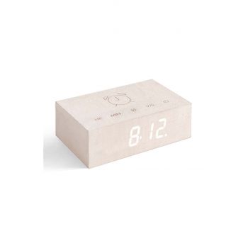 Gingko Design ceas de masă Flip Click Clock