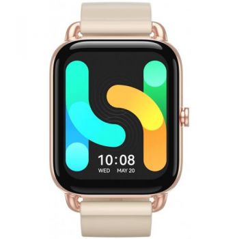 Smartwatch Haylou RS4 Plus LS11, Ecran AMOLED 1.78inch, Curea Silicon, IP68, Saturatie oxigen, 105 moduri sport (Auriu)