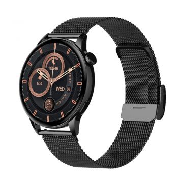 Smartwatch MaxCom FW58 Vanad Pro, Negru, Ecran AMOLED