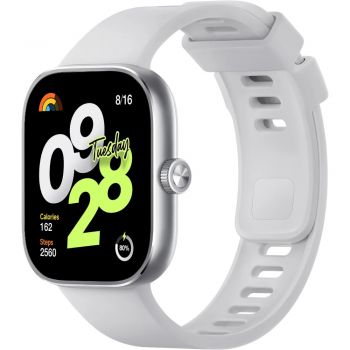 Smartwatch Xiaomi Redmi Watch 4, Silver Gray de firma original