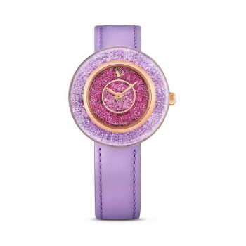 Swarovski ceas CRYSTALLINE LUSTRE femei, culoarea violet de firma original