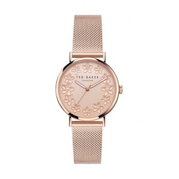 Ted Baker ceas femei, culoarea roz de firma original
