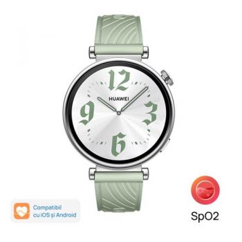 Ceas inteligent Smartwatch Huawei Watch GT 4, Ecran 1.32inch, 41mm, Bluetooth, Waterproof 5 ATM (Verde)