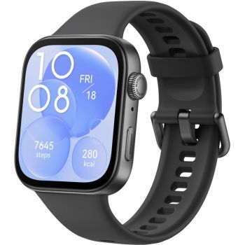 SmartWatch Huawei Watch FIT 3 Black Body with Black Fluoroelastomer Strap