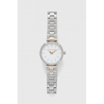 Trussardi ceas femei, culoarea argintiu, R2453164502