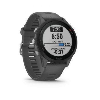 Ceas Smartwatch Garmin Forerunner 255, display 33mm, rezolutie displat 260x260 conectivitate Bluetooth, ANT+, NFC, USB, functii accelerometru, giroscop, barometru, busola