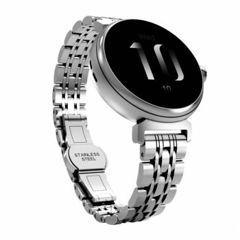 Ceas Smartwatch Hifuture Future Aura Ladies Stainless Steel, Argintiu