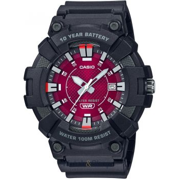 Ceas Casio SPORT COLLECTION WR 100m BURGUNDY