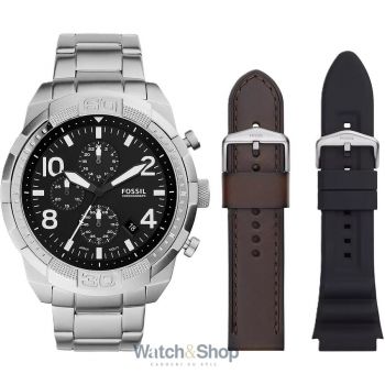 Ceas Fossil BRONSON Special Pack + 2 Extra Straps