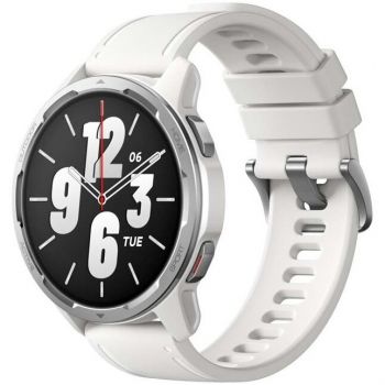 Xiaomi Smartwatch Xiaomi Watch S1 Active, Bluetooth GPS Wi-Fi, 47 mm, Argintiu - Moon White