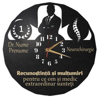 Ceas cadou doctor neurochirurg 02 - Diametru 45 cm