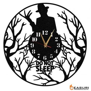 Ceas de perete Horror Nightmare do not sleep 01 - Diametru 35 cm