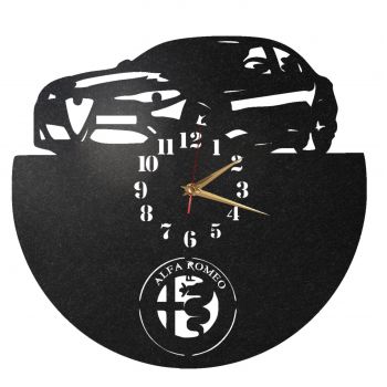 Ceas de perete Personalizat Alfa Romeo 01 - Diametru 35 cm