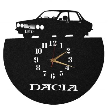 Ceas de perete personalizat Dacia 1310 - Diametru 45 cm