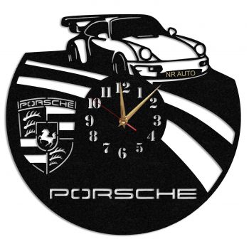 Ceas Personalizat Auto Porsche 01 - Diametru 45 cm