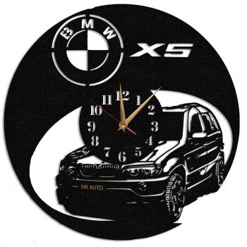 Ceas Personalizat BMW X5 - Diametru 35 cm