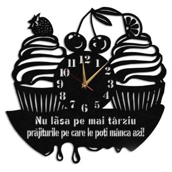Ceas Personalizat Cofetarie Patiserie - Diametru 45 cm