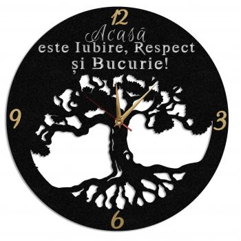 Ceas Personalizat Copacul Vietii 02 - Diametru 35 cm