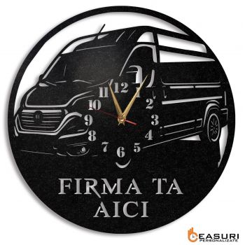 Ceas Personalizat Firma Transport Fiat Ducato - Diametru 45 cm