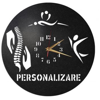 Ceas Personalizat Fizioterapeut Kinetoterapeut - Diametru 35 cm