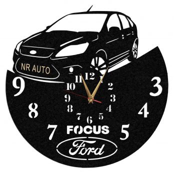 Ceas Personalizat Ford Focus - Diametru 35 cm
