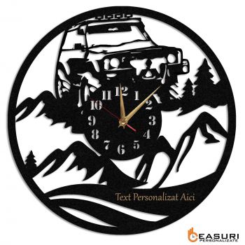 Ceas Personalizat Off Road 01 - Diametru 35 cm