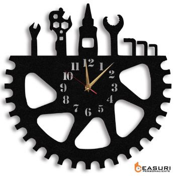 Ceas Personalizat Reparatii Biciclete 01 - Diametru 45 cm