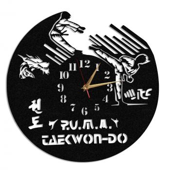 Ceas Personalizat Taekwon-do - Diametru 45 cm