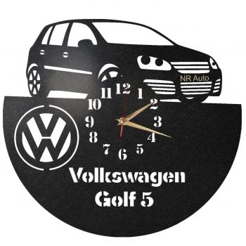 Ceas Personalizat Volskwagen Golf 5 - Diametru 35 cm
