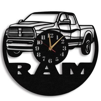 Ceas Dodge Ram Personalizat - Diametru 45 cm
