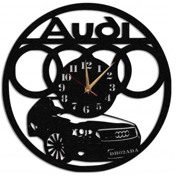 Ceas Personalizat Audi - Diametru 45 cm