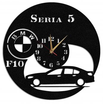 Ceas Personalizat BMW Seria 5 F10 - Diametru 35 cm